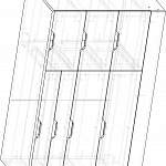 Схема сборки Комод Нордли Nordli 27