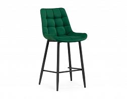 Полубарный стул Алст зеленого цвета