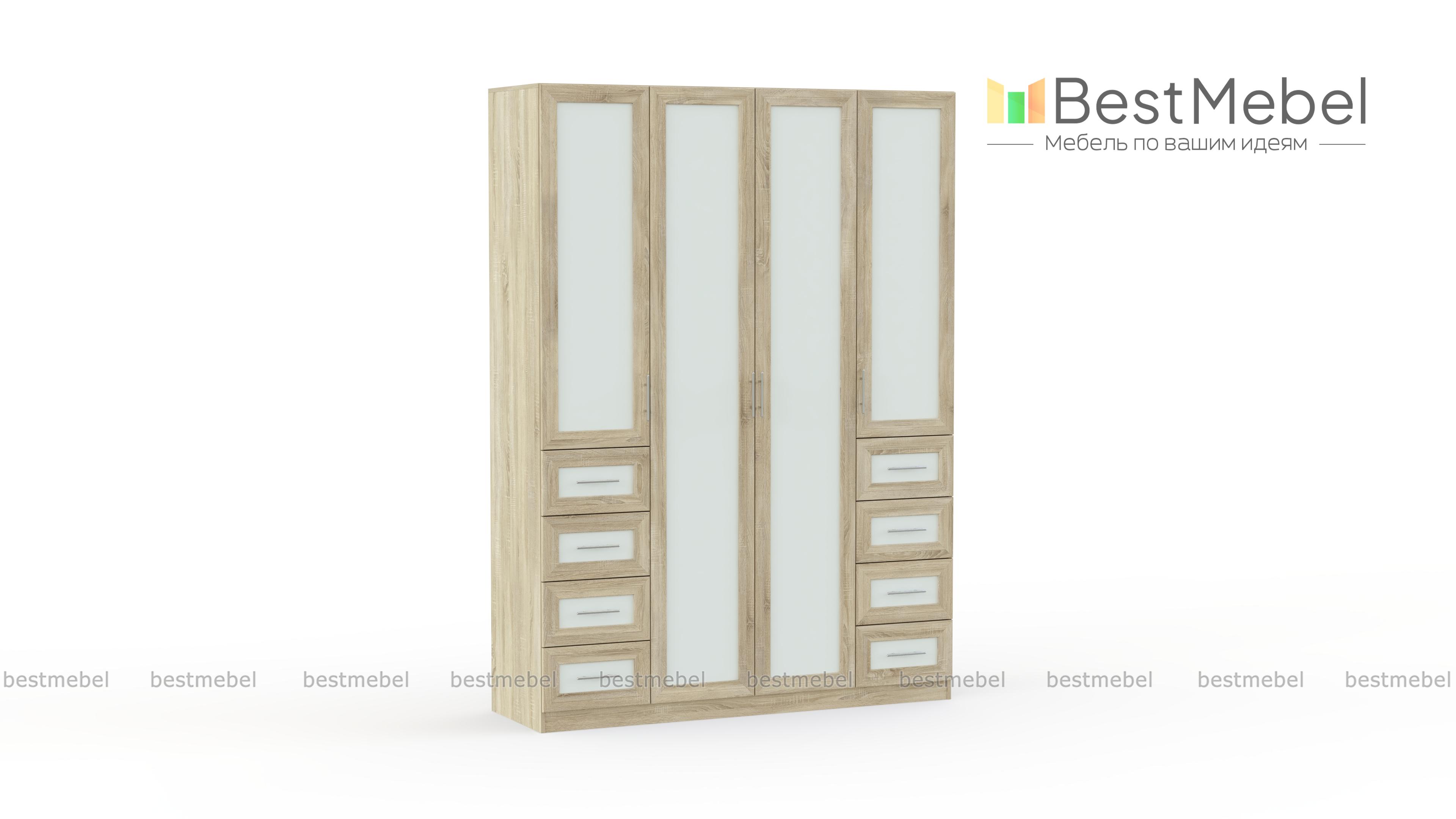 Распашной шкаф Крона 20 BMS - Фото